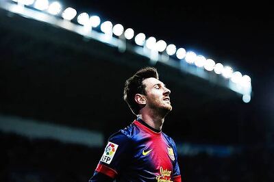 Barcelona coach Martino praises Lionel Messi