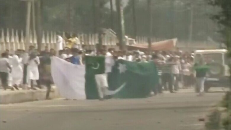 Protests in Jammu and Kashmir after Eid prayers; Pakistani flags raised