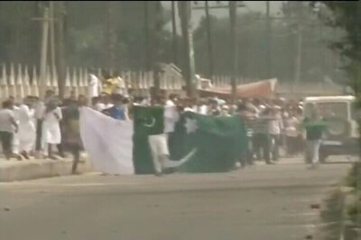 Protests in Jammu and Kashmir after Eid prayers; Pakistani flags raised