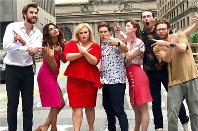 Watch Priyanka Chopra Performing With Liam Hemsworth on the Streets of NYC for Isn't It Romantic