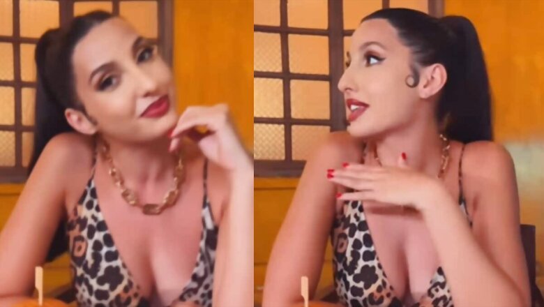 HOT! Nora Fatehi's Polka Dotted-Bikini Steals the Show; Video Goes Viral