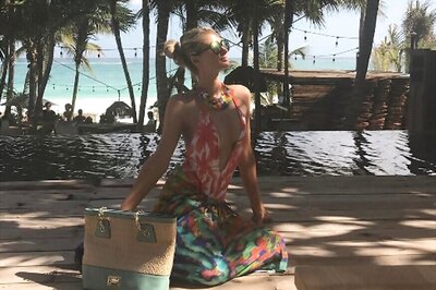 Paris Hilton Suffers a Wardrobe Malfunction During Date