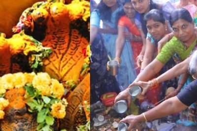 In Telangana’s Nizamabad, Women Devotees Follow A Special Ritual On Nag Panchami