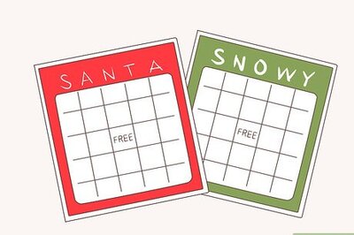 How to Make a Christmas Themed Bingo Game