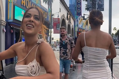 Sexy! Nia Sharma Flaunts Her Curves in Beige Colour Short Dress, Hot Video Goes Viral