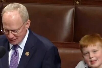 US Congressman's Speech Interrupted By Son’s Playful Shenanigans. Video Viral