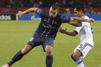 PSG beat Dynamo Kiev 4-1 in Champions League