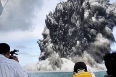 Tongan inspection team heads to undersea volcano