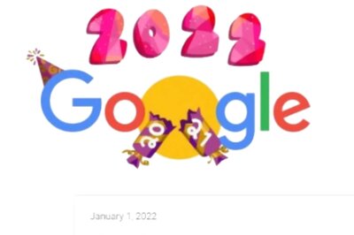 Google Doodle Welcomes New Year 2022 with an Animated Candy