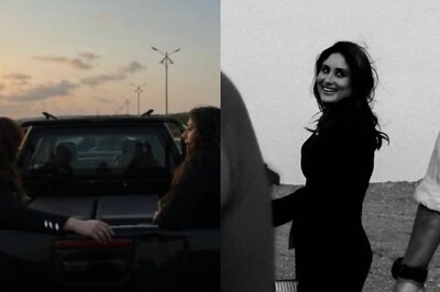 Kareena Kapoor Khan Drops BTS Photos With Her ‘Crew’ Tabu Ahead Of The Film Release; See Here