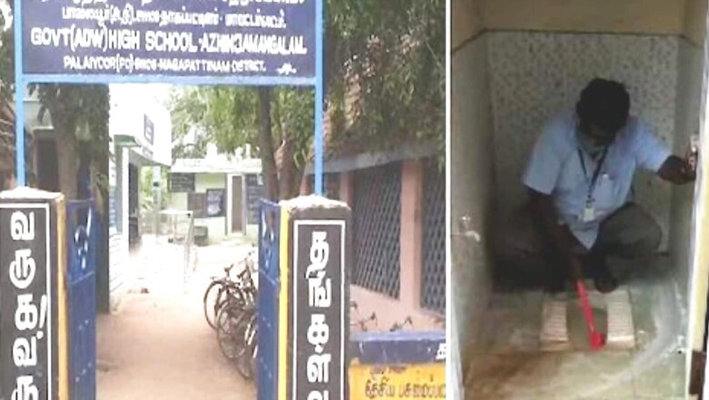 Tamil Nadu School Principal Cleans Campus Toilet, Education Minister Says Sanitation Staff to be Assigned Soon