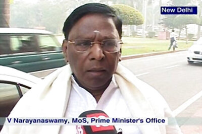 Modi has misused ceremonial occasion to criticise PM, UPA: Narayanasamy