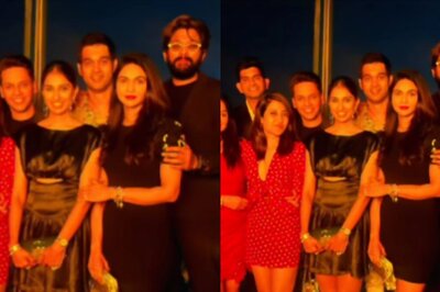 Allu Arjun and Wife Sneha Reddy Twin in Black at Birthday Party; Photo Goes Viral