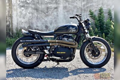 This Modified Royal Enfield Continental GT 650 is Miles Away From What the Company Had Planned for it
