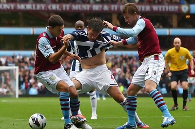 Aston Villa scores late for 1-1 draw with West Brom