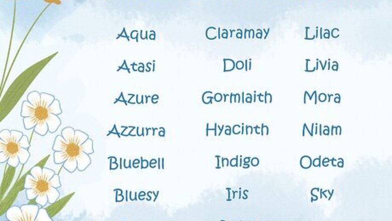 140+ Baby Names Meaning Blue, Sky, Ocean & More