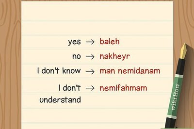 How to Say Most Common Words in Farsi