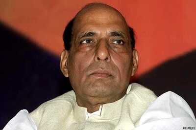 Article 370 should not be raked up during polls: Rajnath Singh