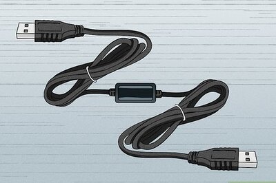 How to Connect a Laptop to a Desktop PC via USB