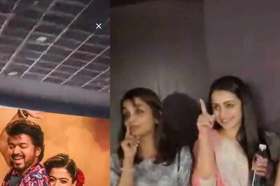 Trisha Krishnan Watches Thalapathy Vijay’s Varisu In Theatre; Video Goes Viral