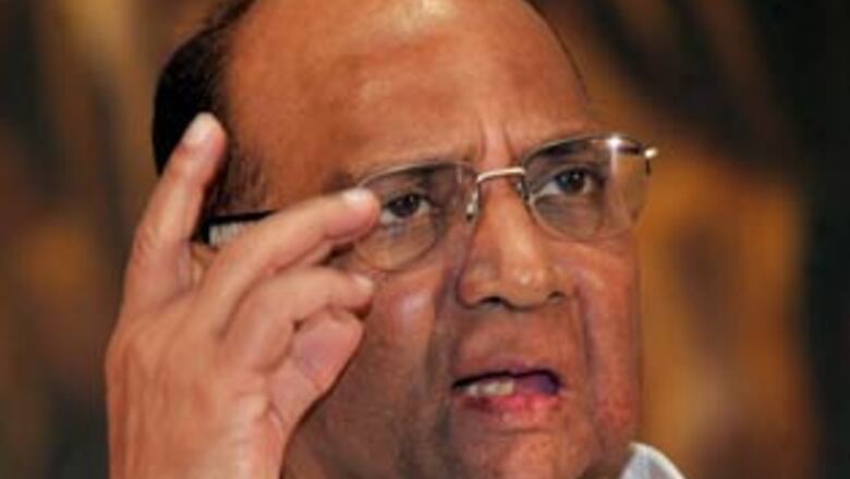 State govts should help control food prices: Pawar