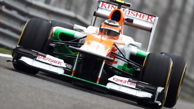 Force India finish in top 10 in Shanghai practice