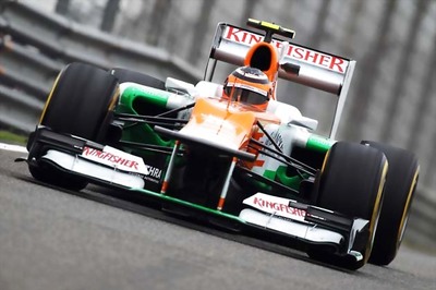 Force India finish in top 10 in Shanghai practice
