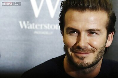 Beckham in Miami to pursue soccer stadium deal