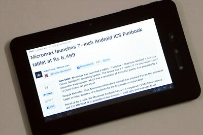 Review: Rs 6,499 Micromax Funbook tablet