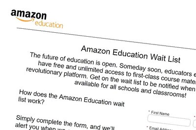 Amazon Education: Amazon working on platform aimed at teachers and students