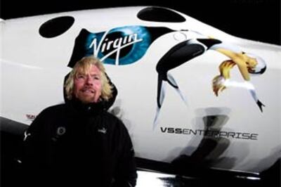 Branson unveils latest Virgin Galactic craft