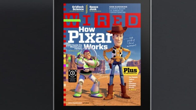 Wired magazine's first iPad issue comes out