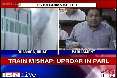 Bihar train mishap: Rajya Sabha MPs demand Rail Minister's statement