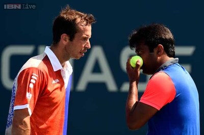 Paes-Stepanek in men's doubles 3rd round of US Open