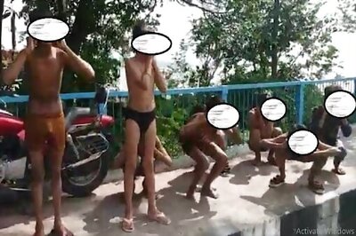 Bhopal Police Parades Minors In Underwear For Bathing In Pond