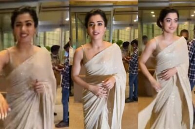 Watch: Rashmika Mandanna, Rushing to Catch Flight, Poses For paparazzi; Wins Hearts
