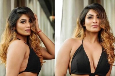 Vikram Actress Shivani Narayanan Oozes Oomph in All Cut-Out Black Dress