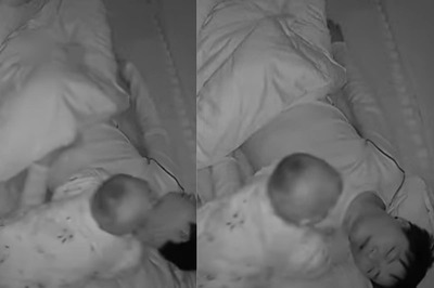 Toddler Hits Father On Face To Stop Him From Snoring In Hilarious Video