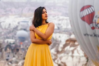 Niharika Konidela Carries Her Own Sunshine With This One-Shoulder Yellow Gown