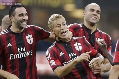 Honda leads AC Milan to 2-0 win over Chievo in Serie A