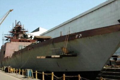 Indian warship INS Sahyadri set to participate at the Asean-plus Naval War games in Australia