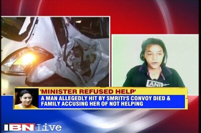 Accident victim's family claims they asked Smriti Irani for help but she refused