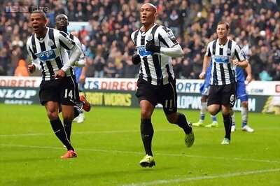 Frenchmen strike as Newcastle beat Chelsea 2-0