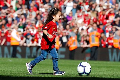 Salah's Daughter Scoring a Goal to Liverpool Crowd's Delight is the Cutest Thing You Will See Today