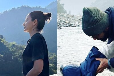 Anushka Sharma Captures Father-Daughter Duo Virat Kohli-Vamika As They Play With Water During Trek