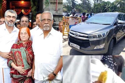 Ajith Kumar's Father Funeral: Vijay Rushes To Actor's Home, Pic Go Viral; Thala's Mom Breaks Down