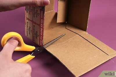 How to Turn a Cardboard Box Into a Basket