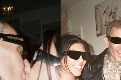 Kourtney Kardashian-Travis Barker Vegas 'Wedding' Pics Full Of Sloppy Kisses And Big Smiles