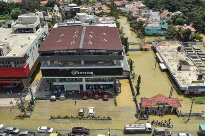 As Monsoon Nears, Bengaluru's Posh Rainbow Drive Layout in Troubled Waters