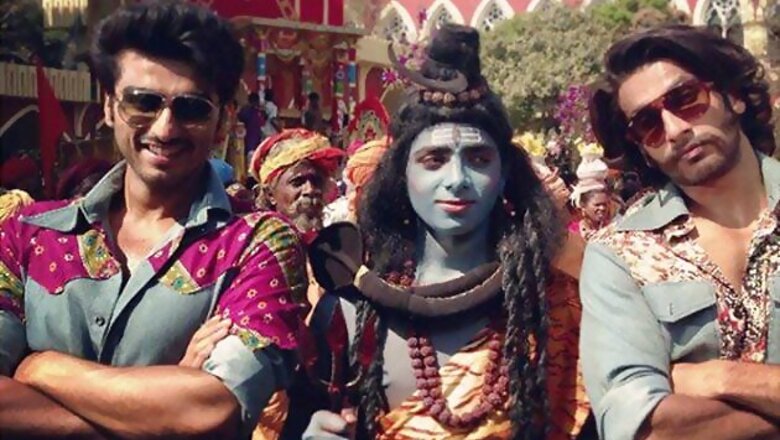 Snapshot: Ranveer, Arjun show their holy side in 'Gunday'